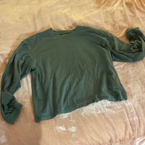 Madewell Cropped Long Sleeve Tee